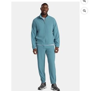 💜Bundle Athletic Works Men's Woven 2piece Track suit Size:3XL(48-50)